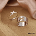 Double Butterfly Couple Ring
