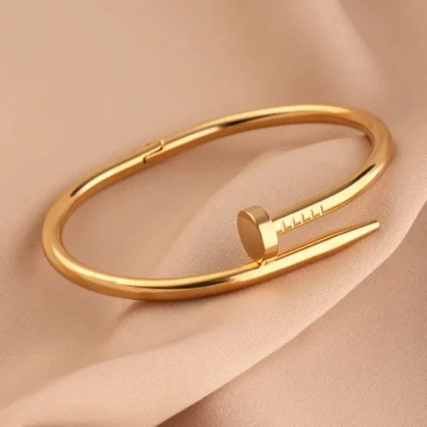 QVT-139 Cartier Nail Bangle – Stainless Steel